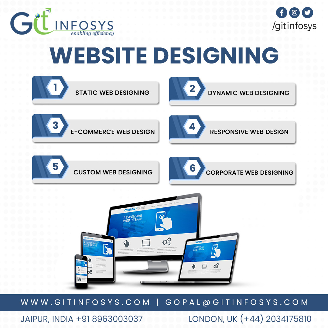gitinfosys's tweet image. Our website creation services will make your online presence more interesting. We can bring your brand to life with new ideas that are easy on your budget.
To know more, Visit - https://gitinfosys.comor
Call us: +91-8963003037
#website #webdevelopment #gitinfosys #jaipur