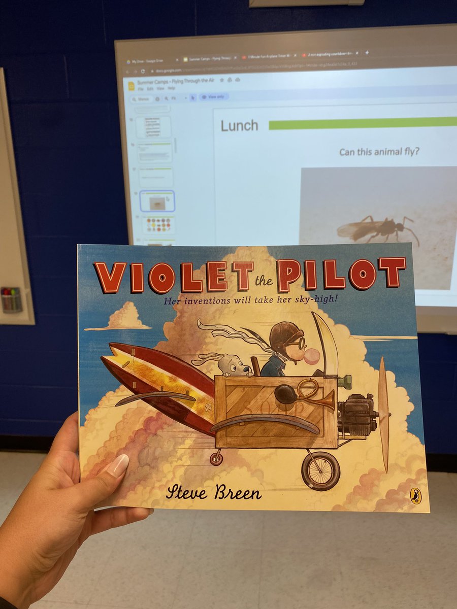MrsJordan__'s tweet photo. This week is all about flying things! For day one we made many different airplanes and a boomerang! 

#LoyalistCollegeSTEAMcamps https://t.co/gJAuvvVdPT