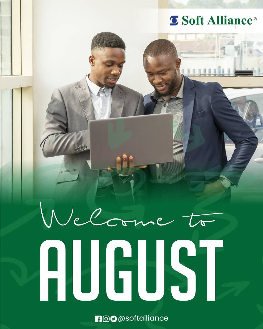 Hello, August! 
Embrace the warmth of this new month with open arms. Let's make August a time of renewed energy, fresh beginnings, and exciting possibilities. 

Soft Alliance wishes you a wonderful and fulfilling month ahead! 🍃 #WelcomeAugust #NewBeginnings #softalliance