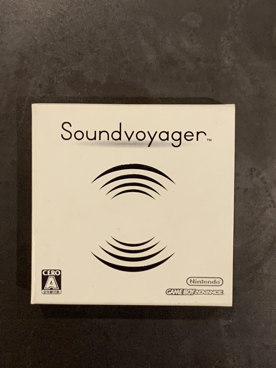 RedRabbit_para's tweet photo. レトロゲームお宝探し

#ゲームボーイアドバンス 
#bitGenerations 
#Soundvoyager 

ビットジェネレーションズの最後のピース！
サウンドボイジャーをついにGET出来ました✨✌️

これにてシリーズコンプです🐰✨ https://t.co/Z3yRq8Sd8Q