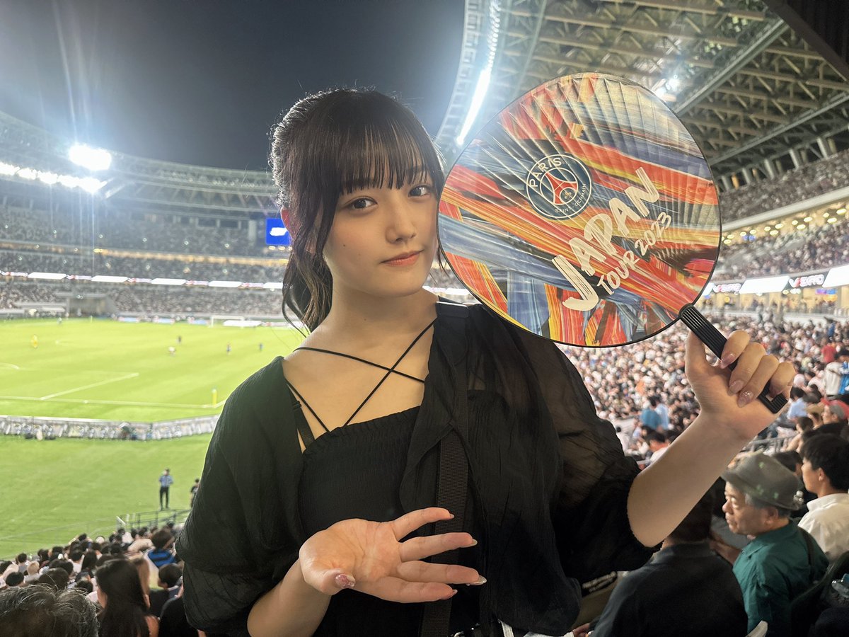 #PSGJapanTour2023 観戦してきました〜⚽️✨

スター選手たちを目の前で観ることができて幸せな気持ちです。インテルの速攻がお見事でした。

いやー楽しかった！！