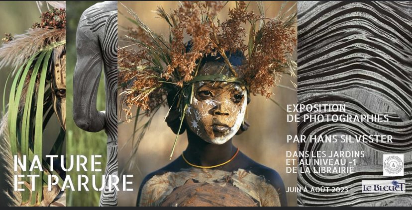 FMetamorphoses's tweet image. Une belle expo d’Hans Silvester Nature et Parure à voir à la librairie Le Bleuet à Banon🍀🌈