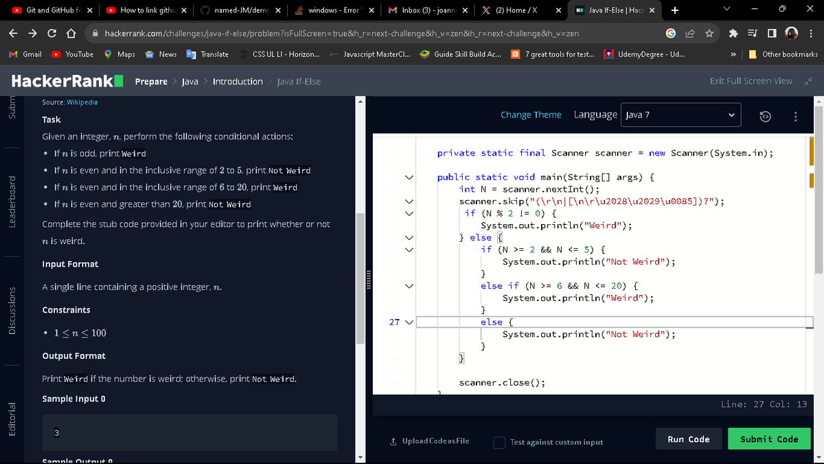 JMappear's tweet image. Finally, after trial and error
I tried using leetcode website but i find them difficult.
I should practice more
#coding #100daysofcoding #Day1ofcoding