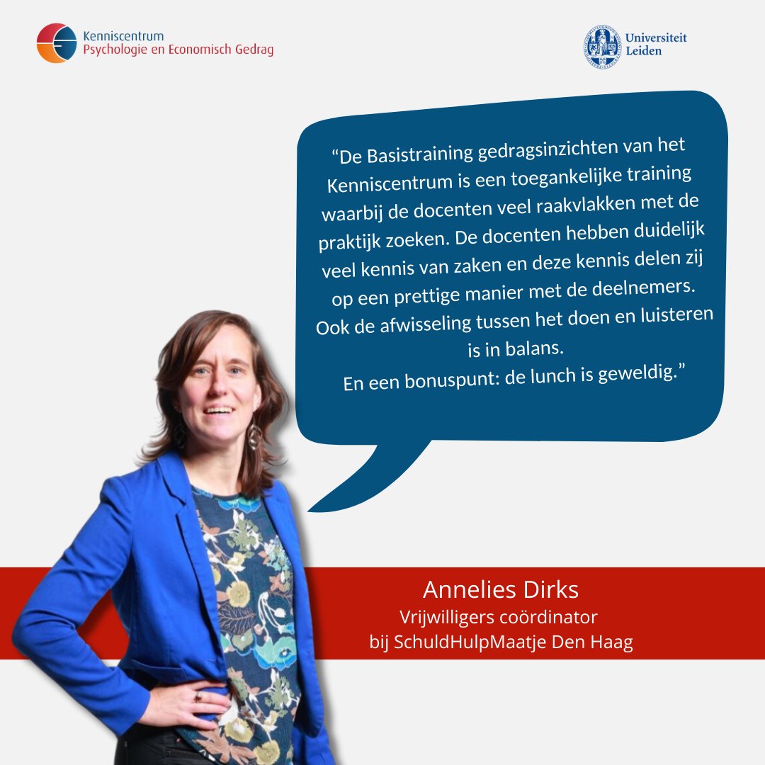 Kenniscentrum Psychologie en Economisch Gedrag tweet media