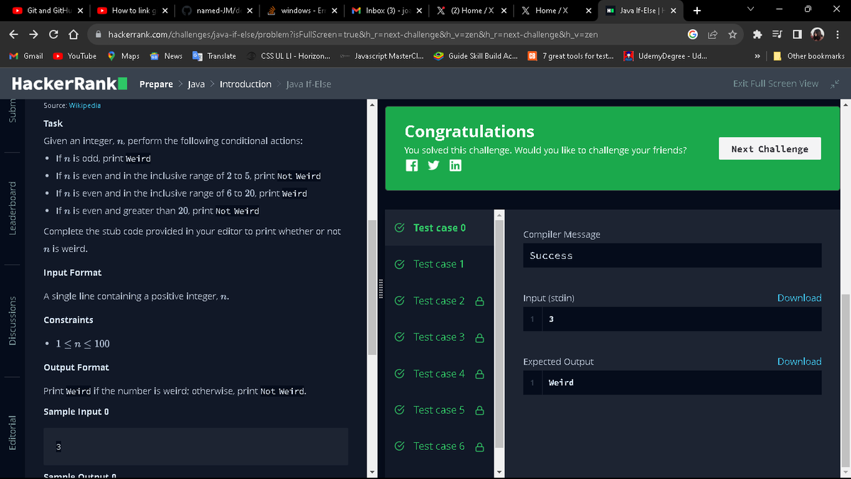 JMappear's tweet image. Finally, after trial and error
I tried using leetcode website but i find them difficult.
I should practice more
#coding #100daysofcoding #Day1ofcoding