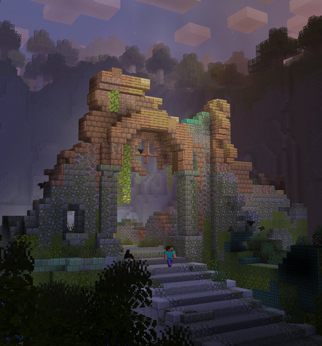 Steve finds a ruins

#Minecraft #Minecraftbuilds #minecraft建築コミュ