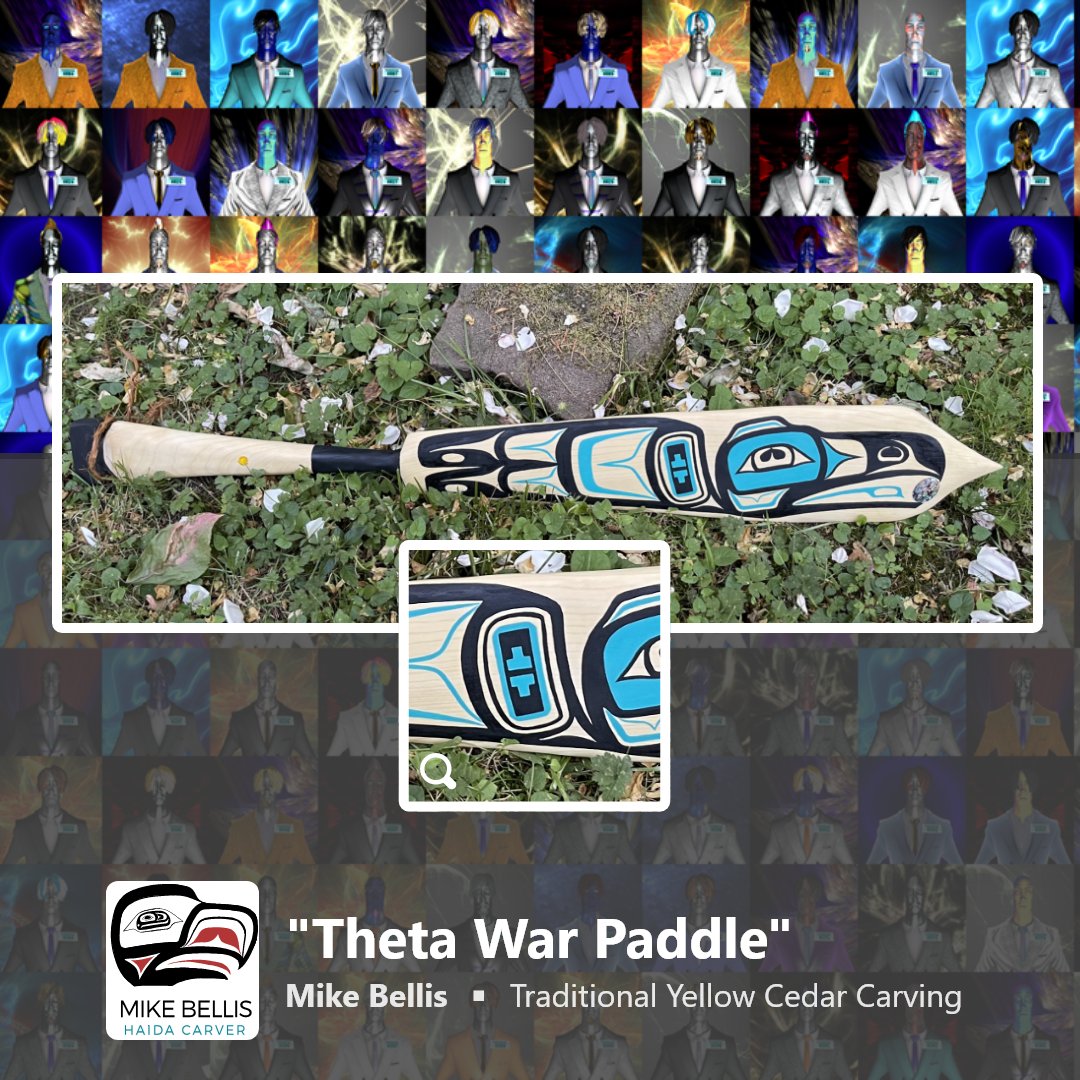 LawlessZilla's tweet photo. This thing is so cool and i cant believe i got it. Very hard decision for me but im trying to sell the war paddle to get some funds for thetacon23. would love to keep it but need some money right now. https://t.co/5FAO2k428g