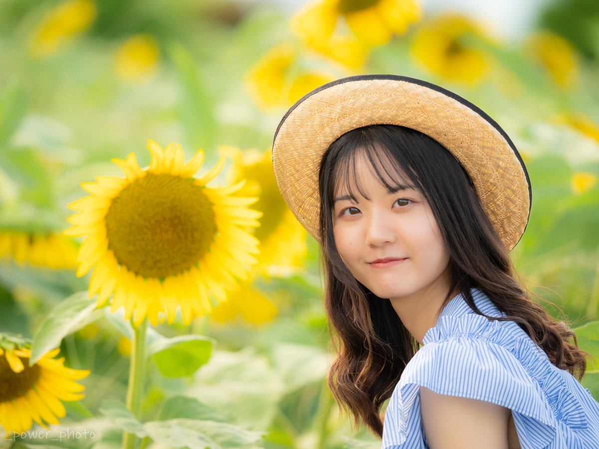 🌻 君は僕の太陽 🌻

#ポートレート #SonyAlpha #向日葵 
#SIGMA #150600mmSports #sigmadgdn