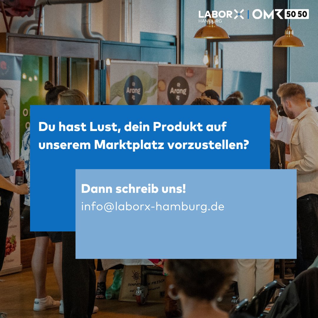 Female Founders gesucht: Zeig uns deine Geschäftsidee!
Beim nächsten LaborX  mit 5050 by <a href="/officially_omr/">OMR</a> kannst du deine Idee der Community vorstellen. Schicke uns eine E-Mail an info@laborx-hamburg.de 🚀
#laborx #hamburg #startup #gründen #5050 #OMR #FemaleFounders