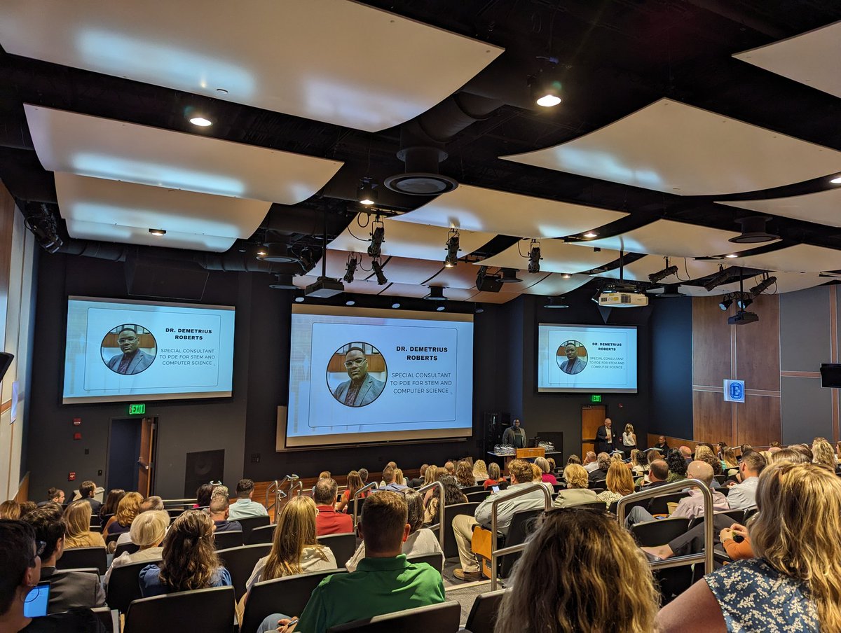 Excited to be at <a href="/LancSTEM/">Lancaster STEM</a> Workforce 2030 Summit today at <a href="/EtownCollege/">Elizabethtown College</a>.