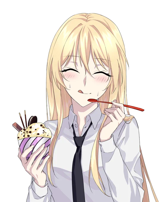 StG44 enjoys ice cream in a hot day  commission for  thank you! #GirlsFrontline