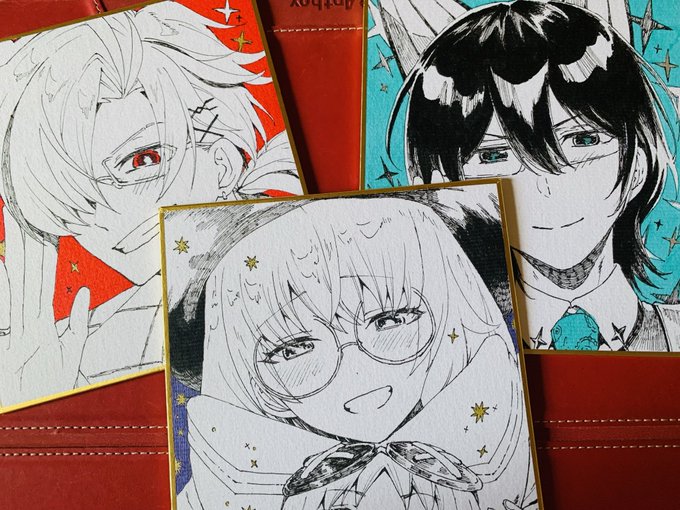 鯖ミニ色紙、販売開始しました! よろしければ…  BOOTH→ 