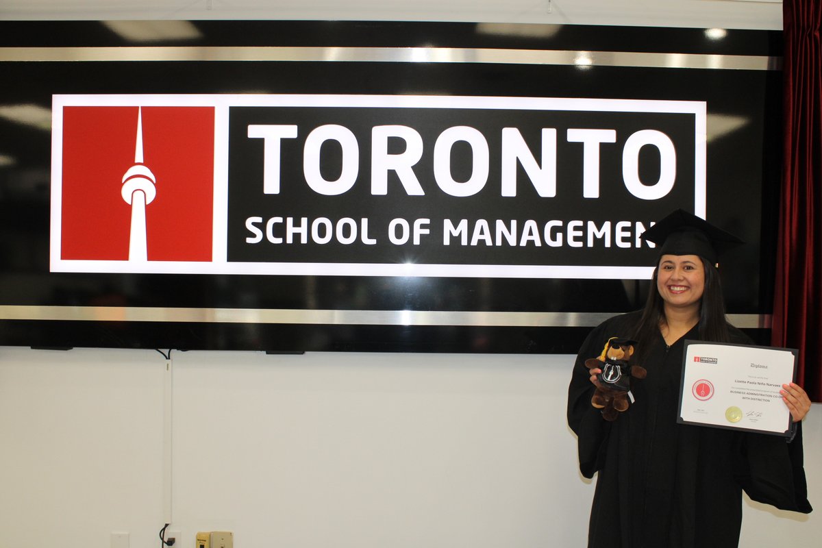 TorontoSoM's tweet photo. Today, we feature Lizette, our Diploma in Business Administration Co-op program student from Colombia.
Thank you for choosing TSoM as your partner in your academic journey, Lizette!
#TSoMGrad #TSoMAlumni #myTSoM #TSoM #FindSuccessWithTSoM #GetInspiredFindSuccess https://t.co/EQUzRfLUb3