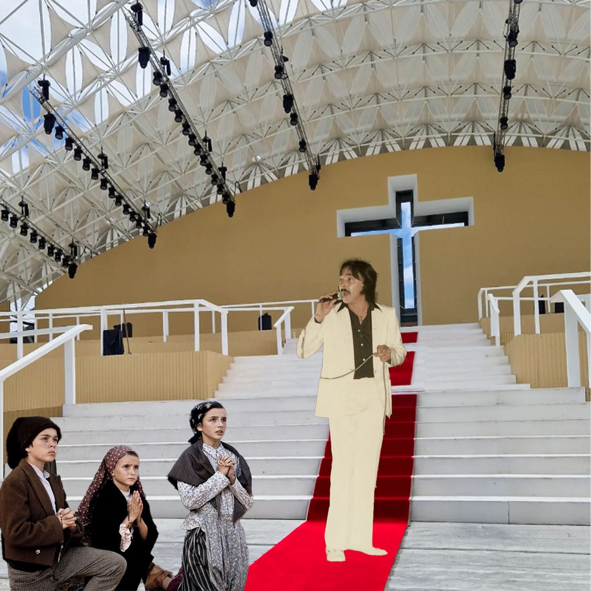 Primeira aparição no palco das JMJ