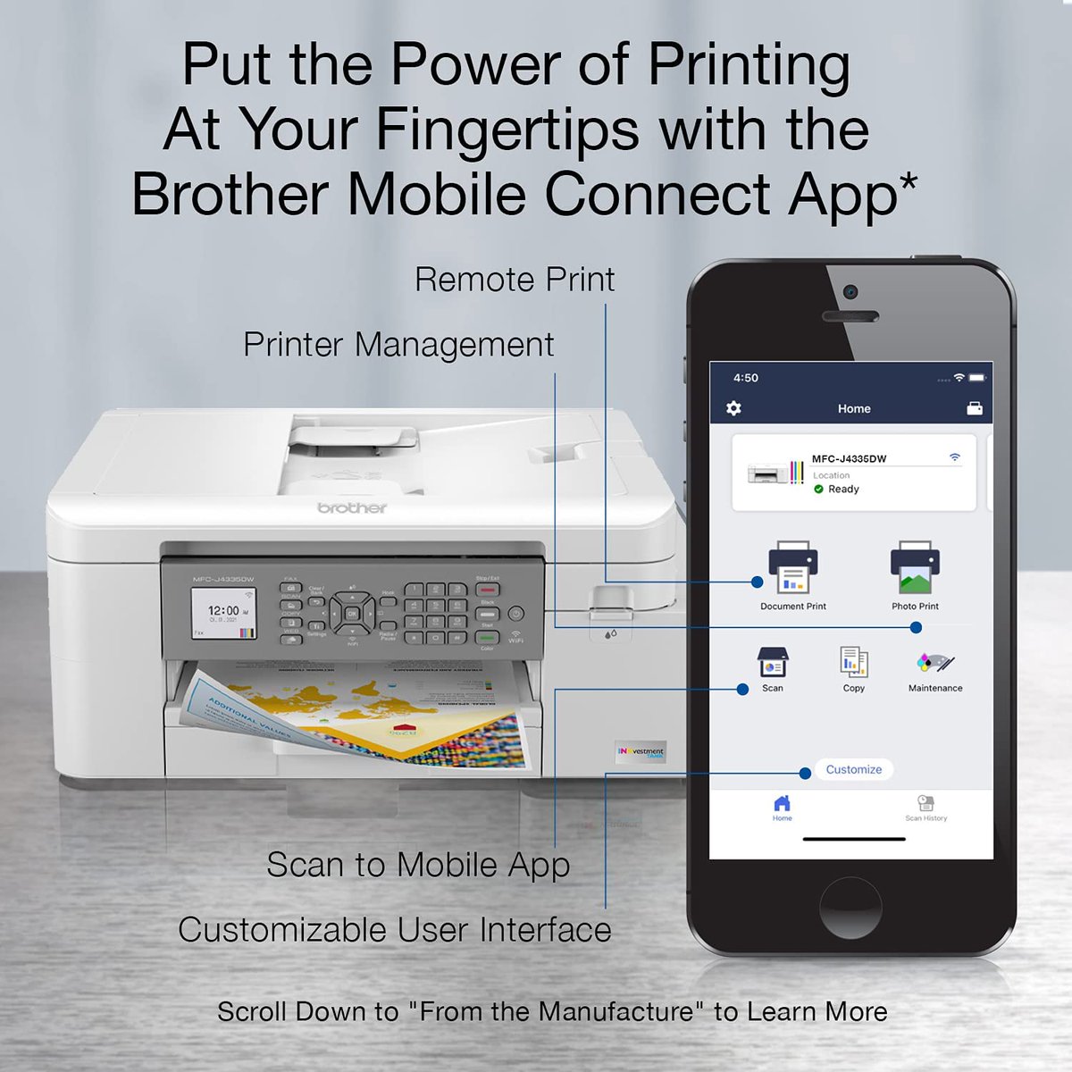 Rcollections519's tweet photo. Brother MFC-J4335DW INKvestment-Tank All-in-One Color Printer with Duplex and Wireless Printing Plus Up to 1-Year of Ink in-Box
SHOP HERE: https://t.co/j4XTi1FS8F
#familyshop https://t.co/dz8AmcQlwF
