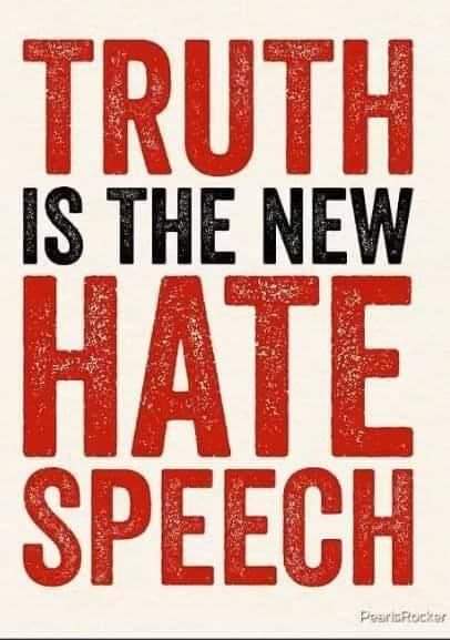 4th_GenTexan2's tweet photo. When they don't agree with the truth, they label it hate! #Trump2024 @SULLY10X https://t.co/54mMEAiLtj