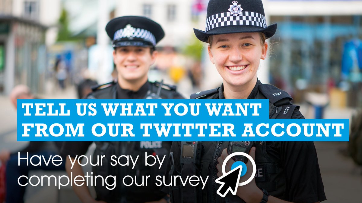 'No tweeting please, just turn up for 999 calls' 🚨 Did you know we have a civilian social media team that oversees our online presence? Take part in our anonymous survey to help shape the way we use social media: orlo.uk/h0wvx