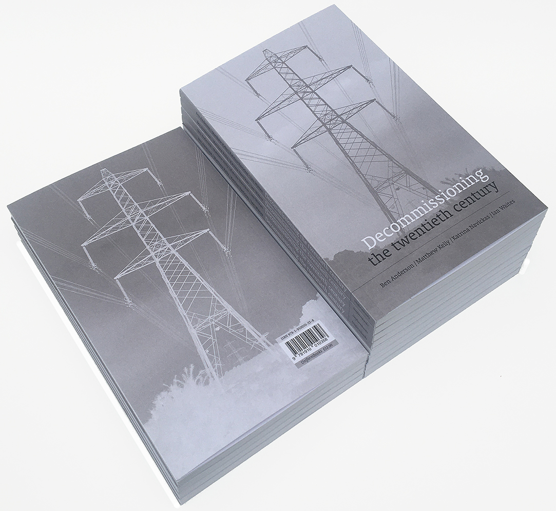 'Decommissioning the twentieth century'  
<a href="/RuralModernism/">Rural Modernism</a> / Ben Anderson @BenM_Anderson / Matthew Kelly <a href="/Scorhill/">Matthew Kelly</a> / Katrina Navickas <a href="/katrinanavickas/">Katrina Navickas 🇱🇹🇺🇦</a> / Ian Waites @iwaites60 
Publication 1 August (today) uniformbooks.co.uk/decommissionin…