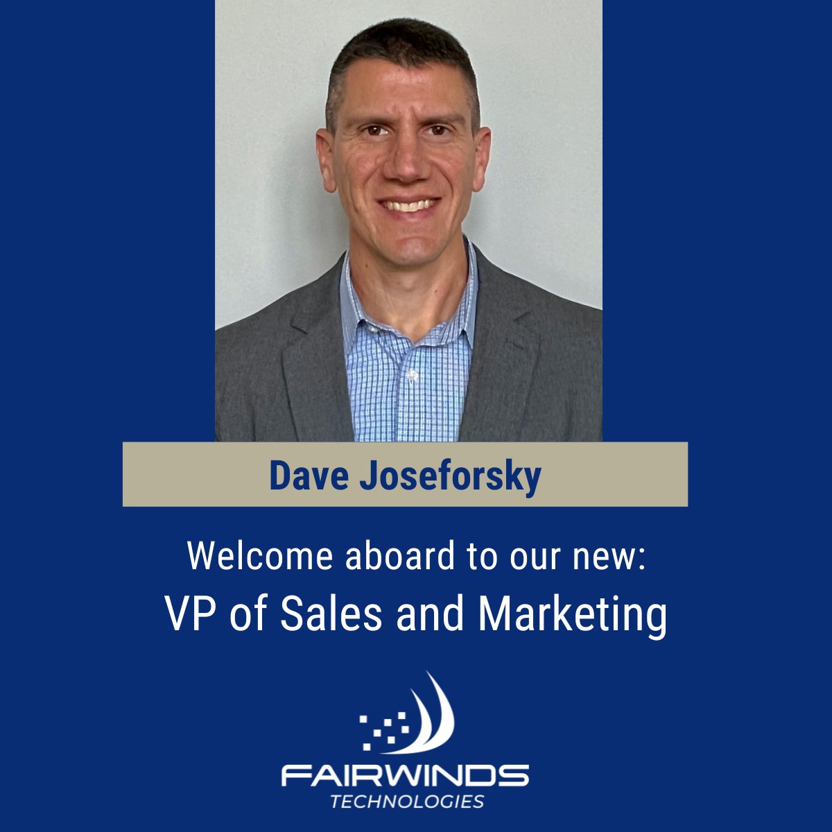 fairwinds_tech's tweet photo. As VP, Dave will develop sales &amp; marketing plans to support company strategy. He joins us after retiring as a Colonel in the U.S. Marine Corps.  Dave has served in a variety of roles and led multiple projects around the world in his 26 years of service.  Welcome Dave! https://t.co/FwVAUvsgpE