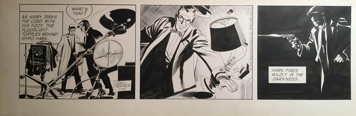 TheMonsterman's tweet photo. Another Prentice Rip Kirby from the collection. #johnprentice https://t.co/1W0TPXE2CW