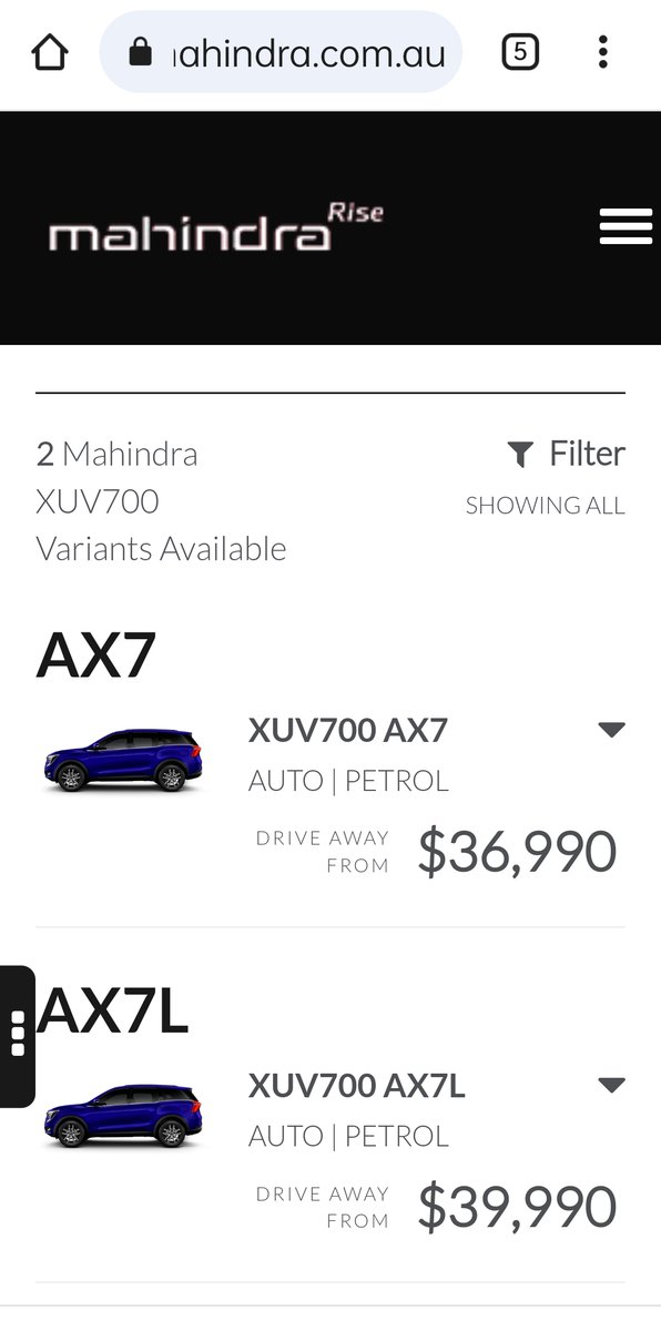 jcrabtree's tweet photo. #CarQuestion
🇮🇳 🇦🇺
Why is the price of an Indian made Mahindra XUV700 AX7L so much cheaper in Australia than India?
I bought one in Melbourne for ₹21,75,655 (AU$39,990) drive away no more to pay.
In Bangalore India I think the same car is ₹30,88,083 (AU$56,758).
Surely I'm wrong!!!
What am I missing? 🤔
Please let me know in a comment... ⬇️
@MahindraAus
@MahindraRise