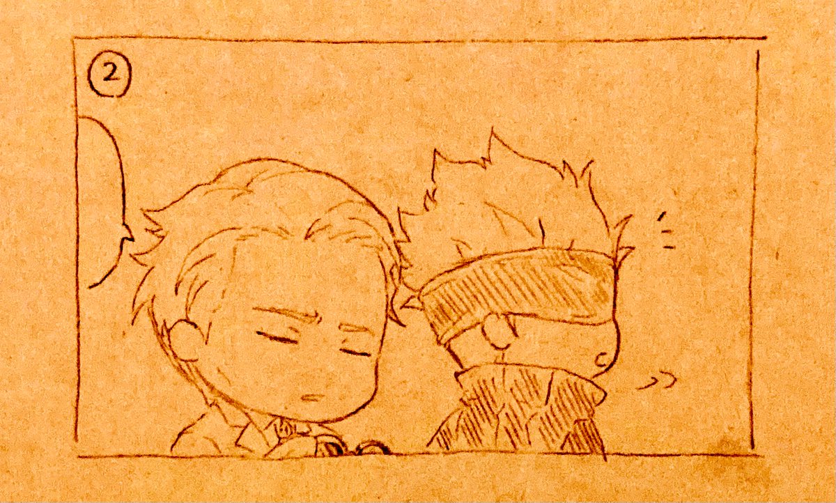 5️⃣「...で、何の話してたっけ?」 7️⃣「...............。」