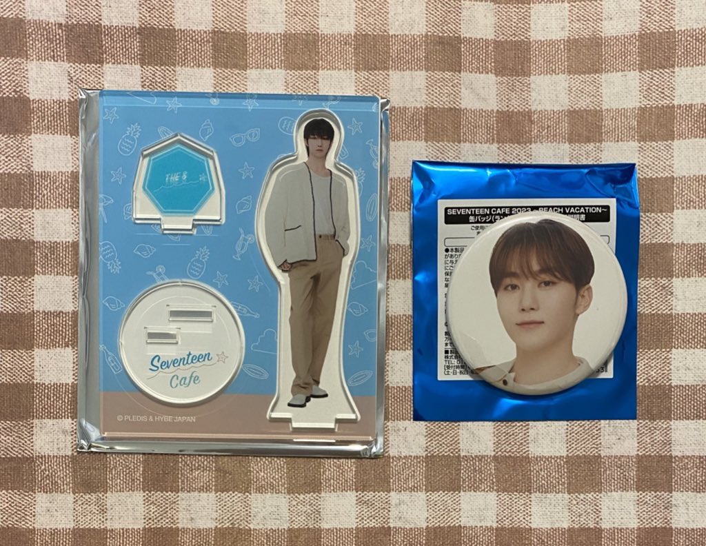 seventeen the8 ミョンホ バッジ セット SEVENTEEN THE8 ミョンホ ディエイト アクリルスタンド 缶バッジ