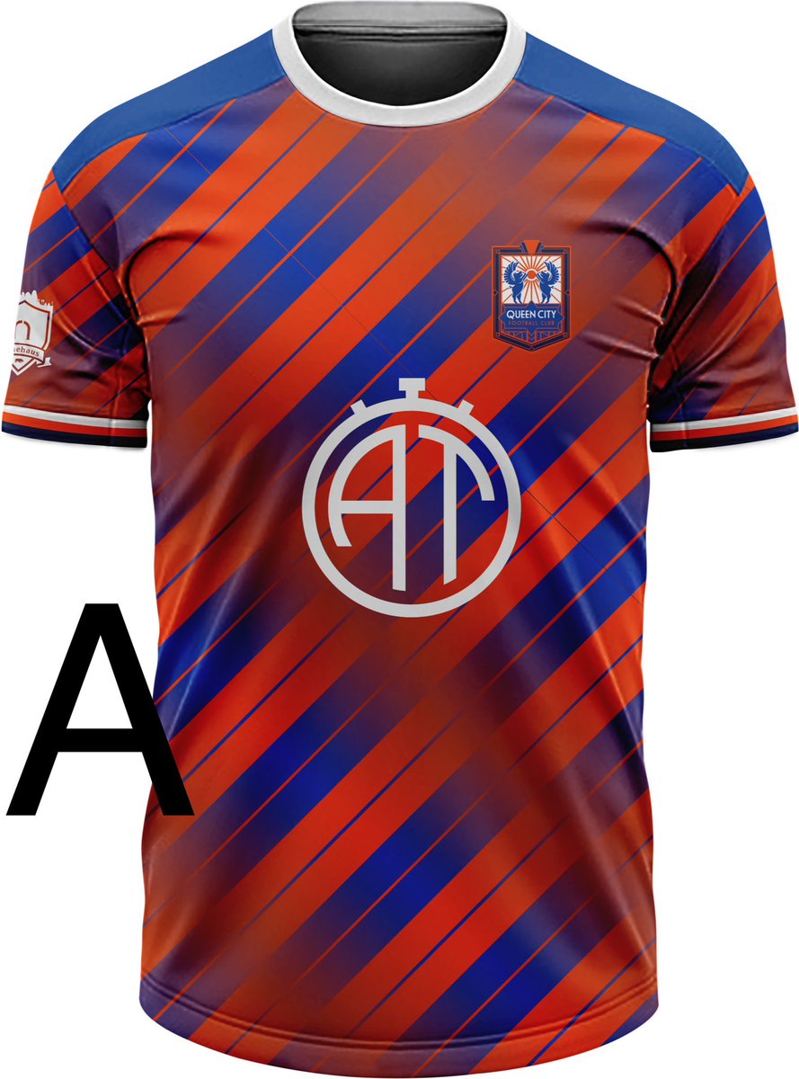 OfficialQCFC's tweet photo. ELITE EIGHT (Group 1 of 4)

Which shirt is your favorite?

VOTE BELOW ⬇️ 

#QCFCKitCompetition https://t.co/M7Hm7GbAV4