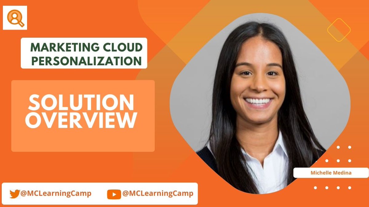 MC LearningCamp (@mclearningcamp) on Twitter photo Join us for the Day3 of the Marketing Cloud Personalization Series - Solution Overview
8/1/2023, 12 pm EST
Register for all the upcoming sessions:
trailblazercommunitygroups.com/salesforce-mar…
<a href="/MarketingCloud/">Salesforce Marketing Cloud</a> <a href="/jyothsnabitra/">Jyothsna Bitra (JB)</a> #MCLearningCamp #momentmarketers #marketingchampions #trailblazercommunity Join us for the Day3 of the Marketing Cloud Personalization Series - Solution Overview
8/1/2023, 12 pm EST
Register for all the upcoming sessions:
trailblazercommunitygroups.com/salesforce-mar…
<a href="/MarketingCloud/">Salesforce Marketing Cloud</a> <a href="/jyothsnabitra/">Jyothsna Bitra (JB)</a> #MCLearningCamp #momentmarketers #marketingchampions #trailblazercommunity