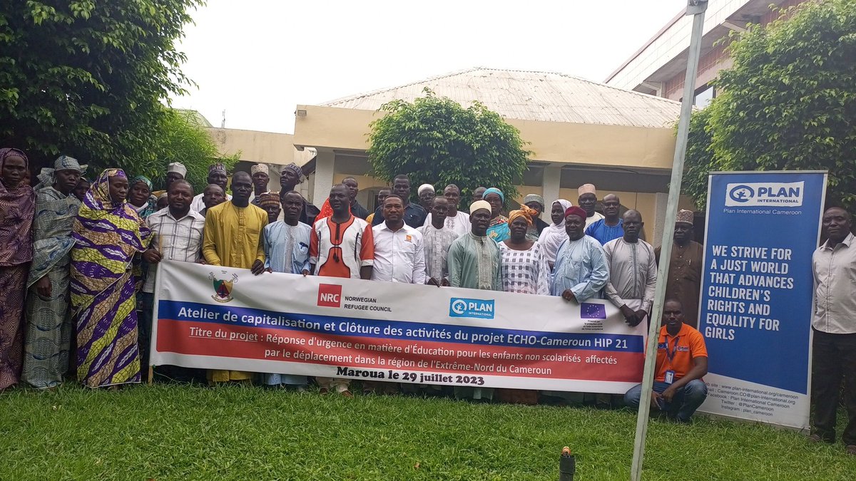 Plan International Cameroon tweet media