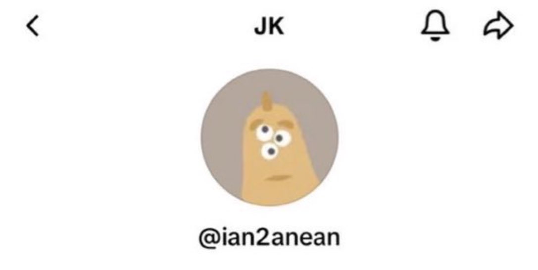 bts_zerooclock's tweet photo. previous username: “ian” + “2 (이 pronounced yi/ee/i) + an” + “ean (also pronounced ian)” = ian ian ian 

this on top of the alphabet username? he’s sooo creative https://t.co/6A44TWu8ai