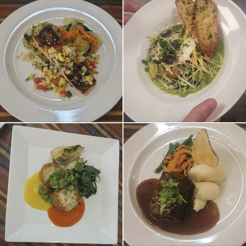 We love celebrating the successes of our grads! 📷 Check out this delicious 'Modern Banquet' menu created by Garrett Sircher, a former Hospitality student now attending the CIA in New York. 📷 #FutureFocused @maisd