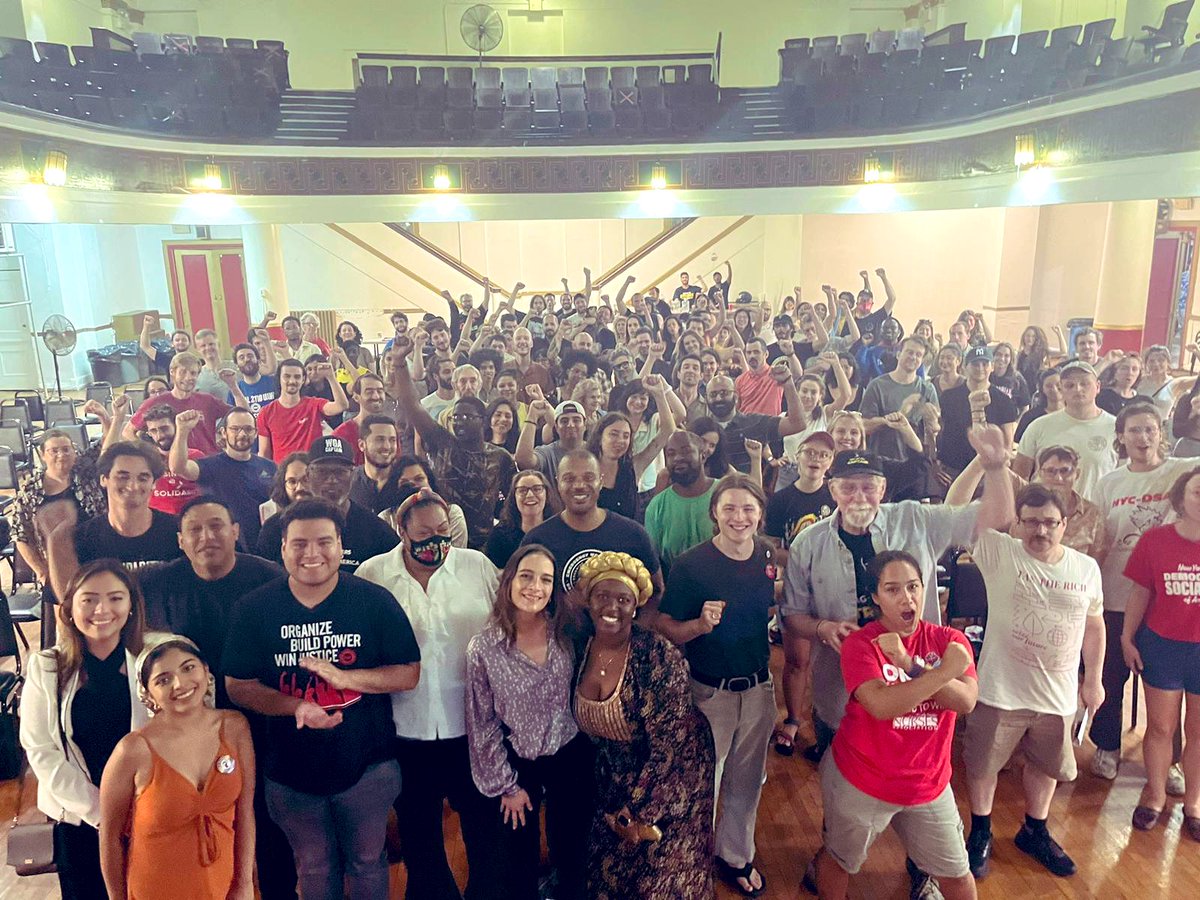 nycDSA's tweet photo. ❤️ to the 150 people that came out to last night’s Strike Power Town Hall!! 

Workers are rebooting their unions, organizing new ones, and reviving the strike threat to win what we deserve. 

There’s never been a better time to build Union Power! ⚡️⚡️⚡️ https://t.co/GUOJAppTsA