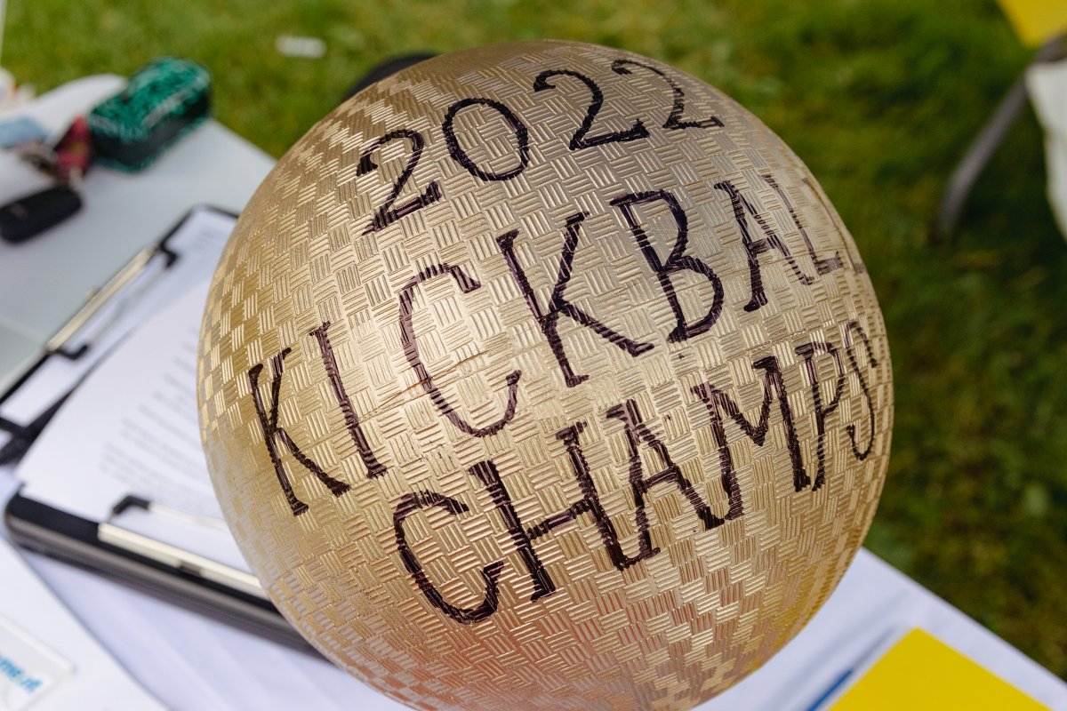 PlayworksIL's tweet photo. We can't wait to see everyone on Saturday for our annual kickball tournament. Who will take home the golden kickball trophy this year?! https://t.co/3o6EirM7Zn