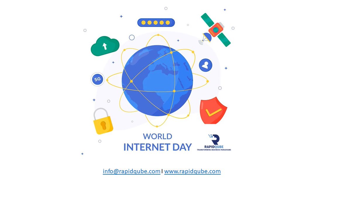 Cheers to the World Wide Web, which influences our lives in a variety of ways. I hope you have a fantastic World Wide Web Day.  
#WorldWideWeb #www #internet #web #datavisulation #website #worldwide #webdesign #rapidqube #india 

rapidqube.com
info@rapidqube.com