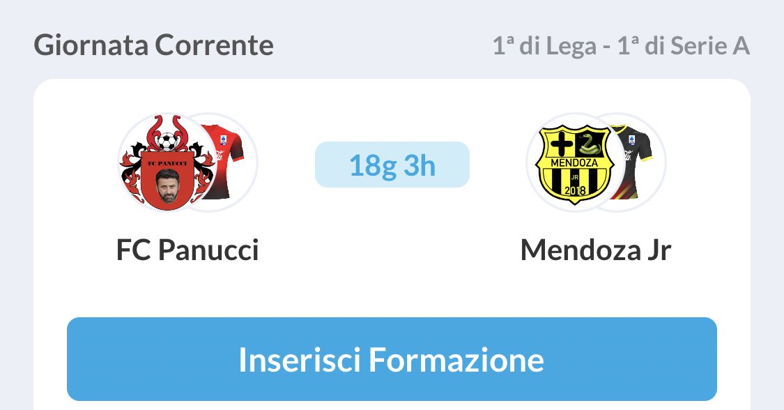 user902121's tweet photo. È POSSIBILE ORA CREARE LA COMPETIZIONE! CHE IL GIOCO PIÙ BELLO DEL MONDO ABBIA INIZIO! #fantacalcio @SOSFanta https://t.co/M6z6pf60pJ