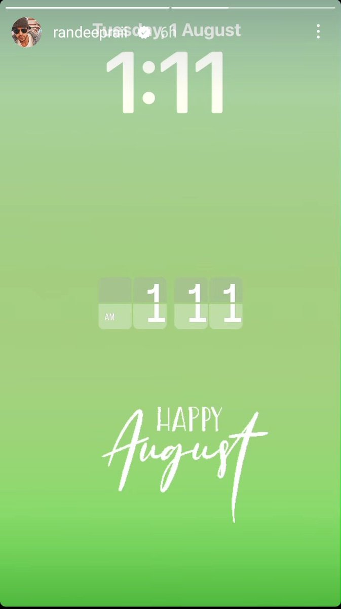 Gurvind75804709's tweet photo. Wishing all happiness and fruitful coming time for you
#RandeepRai https://t.co/bPVX5oKWzG