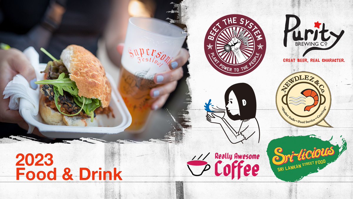 supersonicfest's tweet image. Here at Supersonic HQ, unashamedly, we get very excited about the delicious range of food &amp;amp; drink that will be served across the festival site! 😋🍴

This year at supersonicfestival.com:

@PurityBrewingCo
@beet_system
@NewdlezPadThai
@blowwaterco
@AwesomeCoffee
@SriLiciousUK