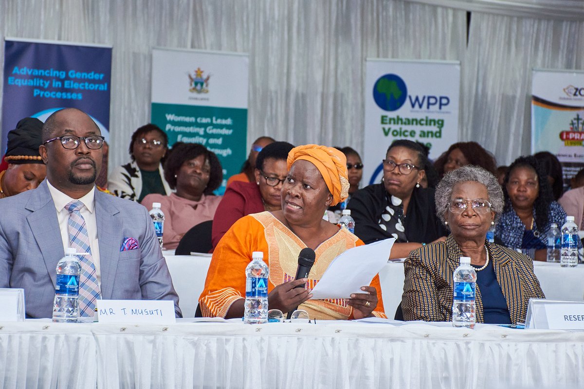 Zimbabwe_Inst's tweet image. Today, we launch the #EndViolenceVoteForHer Campaign in support of women political candidates. We need more women in leadership. Help make it happen in this Harmonized #Elections2023. #EndViolenceVoteForHer @unwomenzw @euinzim  @SwissEmbZim @wlsazim @hivosrosa @IrlEmbPretoria