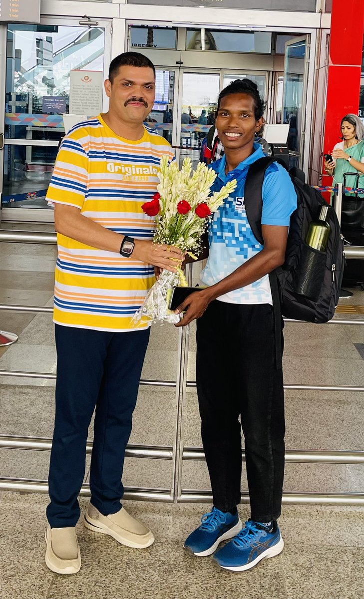 My best wishes to Asha Kiran Barla #AshaKiranBarala , the rising star of Jharkhand , for her performance in Common Wealth Youth Games @trinbago2023 @thecgf  #Trinbago2023 
#CommonwealthSport @narendramodi