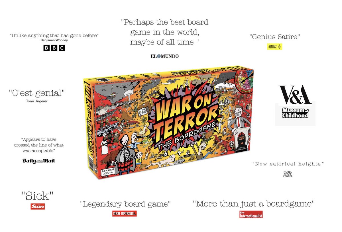 TomMorganJones's tweet photo. I tipped my hat to Tomi Ungerer & his planes years ago on the box of 'War on Terror the Boardgame', I was at it again this year with this illustration for a Young Walter Scott Prize entry. I should probably stop it now, but then again... #walterscottprize #YWSP #TomiUngerer https://t.co/2HsOkK54BJ