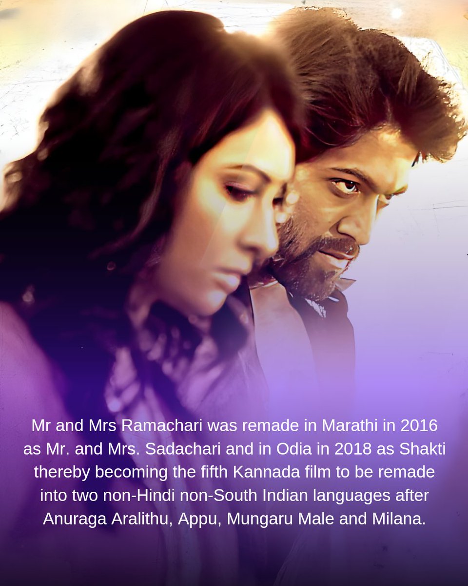 MalaysiaYashFC's tweet photo. MR&amp;MRS RAMACHARI FEVER🔥
@TheNameIsYash Fifth Consecutive Success🤎

#ramachari #yash5th #Yash19 https://t.co/TCALFMMvn4