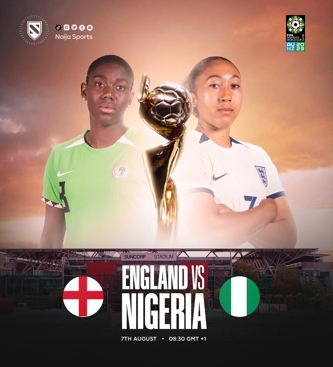 🏴󠁧󠁢󠁥󠁮󠁧󠁿 England has given China Woto Woto 😒 They defeated China 6-1 and will now face Super Falcons in the first knockout stage. 🇳🇬 Do we have a chance Against the Lionesses of England? What can we do to avoid wotowoto? 🤔 #naijasports #superfalcons #nigeria #worldcup #fifawwc