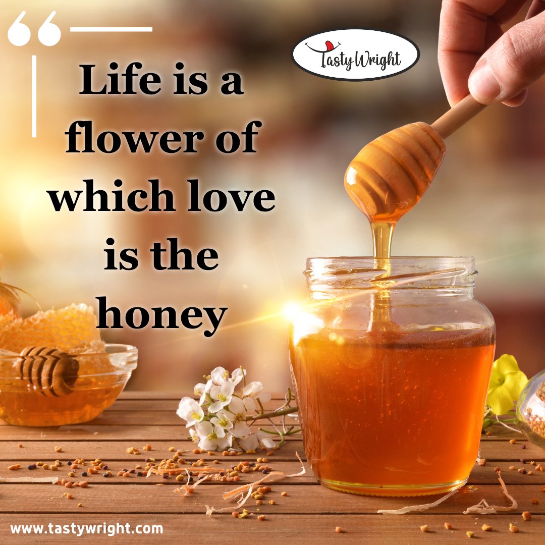 tastywright_'s tweet photo. 🍯🐝 Sweet as Honey, Bold as Bees 🐝
🍯 Embracing the sweetness of life with every drop of golden nectar. ✨

#HoneyQuotes #SweetLife #BeeBold #NatureLove #GoldenMoments #BeeHappy #PositiveVibes #HappinessBloom #NatureInspires #HoneyLove #BeeUnique #LifeInBloom https://t.co/1U3BrHxe8l