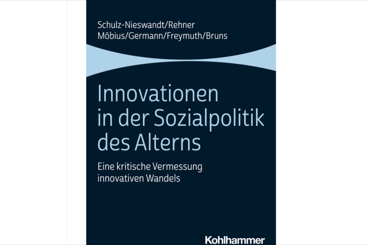 KDA_de's tweet photo. Soziale #Innovationen - wann sind sie wirklich innovativ, wie kann man das messen? Diese Fragen beantwortet das Buch "Innovationen in der Sozialpolitik des Alterns", das begleitend zum KDA-Projekt "Posia" veröffentlicht wird: @WiSoUniCologne
 @Kohlhammer 
https://t.co/T44iUFI04r https://t.co/0tiisxgxrZ