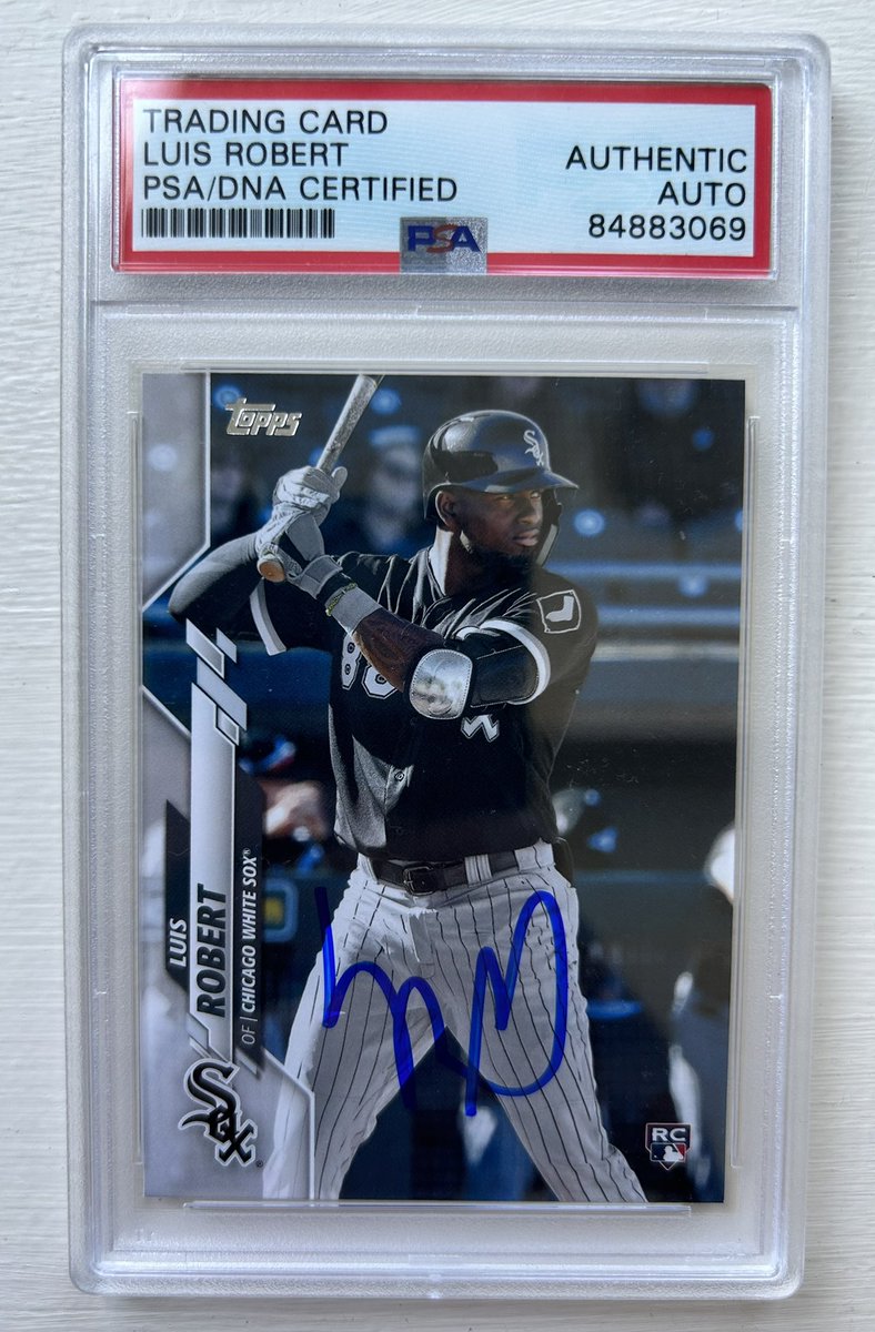 WickedGoodCards's tweet image. 🚨Giveaway Alert🚨 

Let’s find this Luis Robert PSA Auto a new home! 🔥 

-Like 
-Retweet
-Follow @WickedGoodCards 

Winner Announced 9/1

@sports_sell @SportsSell3 @HobbyRetweet_ @CardboardEchoes @HiveRetweets @SportsSell2 @TheHobby247