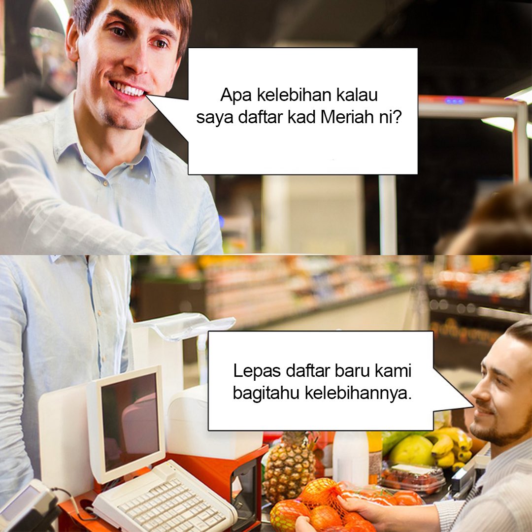 MydinMalaysia's tweet photo. Daftar kad Meriah sekarang. https://t.co/f4TISce0IA