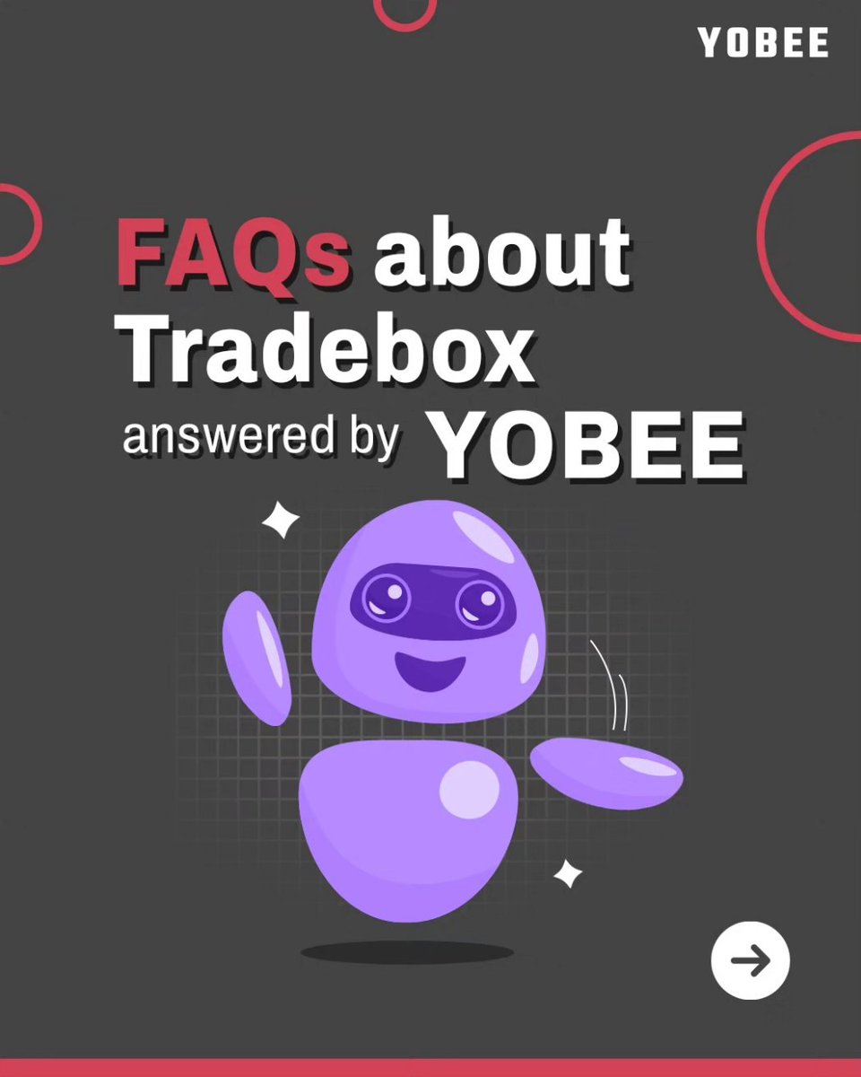 YobeeHQ's tweet photo. FAQs about Tradebox answered by Yobee. 

Explore tradebox here - https://t.co/IQtfTGkQFd 

#trading #tradebox #FAQ #profitpayoff #stockmarket #investment https://t.co/lq8bij10xF