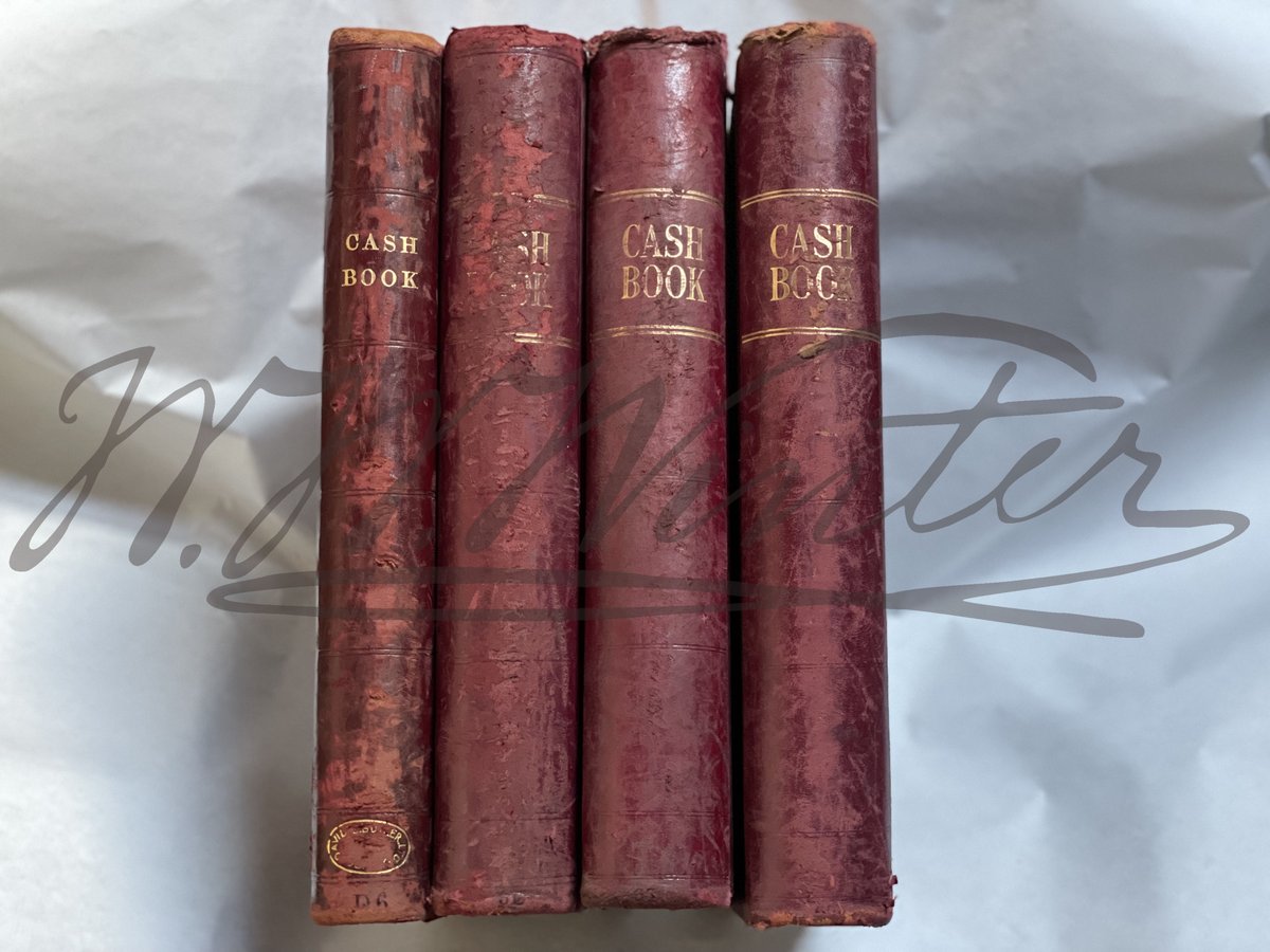 WintersFriends's tweet photo. Some of our vintage cash books, and inside pages from April 1954, some 69 years ago!
#winters1852 #wwwinterheritagetrust #wwwinterltd #OldBritishMoney #CashBooks https://t.co/5UZB6RHWlv