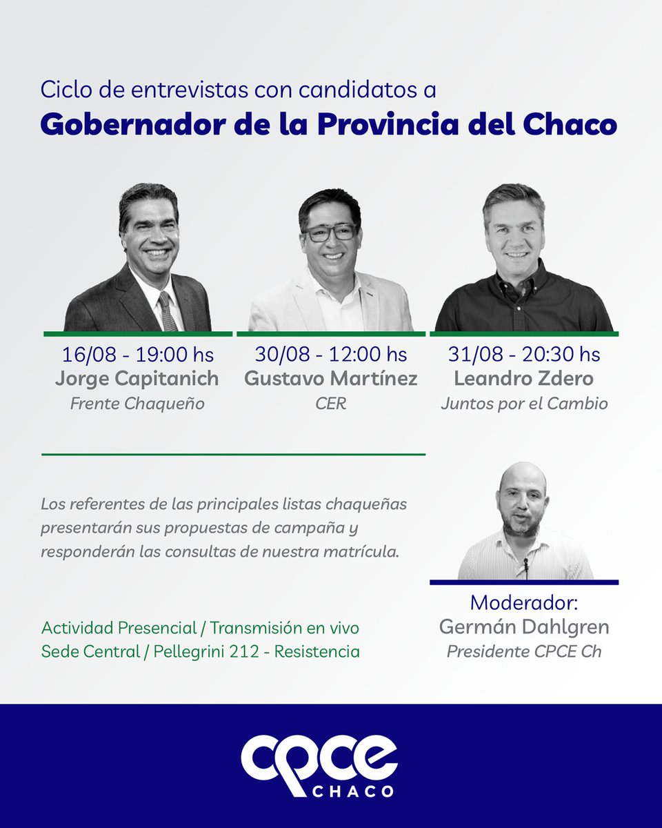 CPCE Chaco tweet media